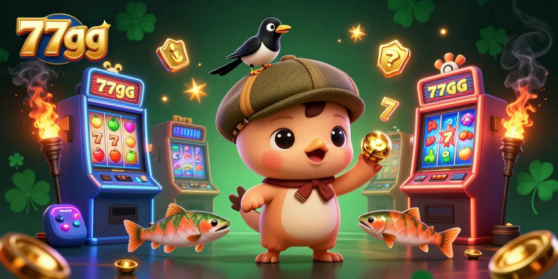 Experience thrilling wins at 77gg with dynamic slots, engaging characters, and vibrant gaming atmosphere.