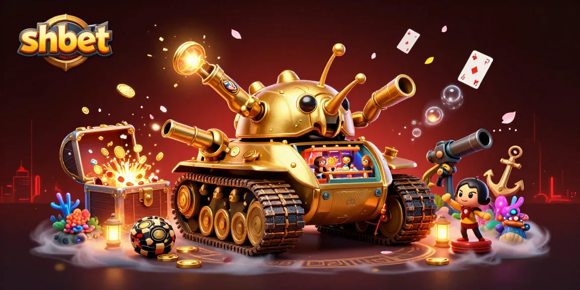Watch exciting gameplay at shbet's vibrant miniature casino inside a golden beetle tank.