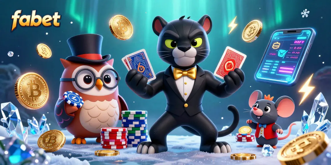 Win big with fabet's engaging casino illustrations featuring colorful characters and vibrant game elements.