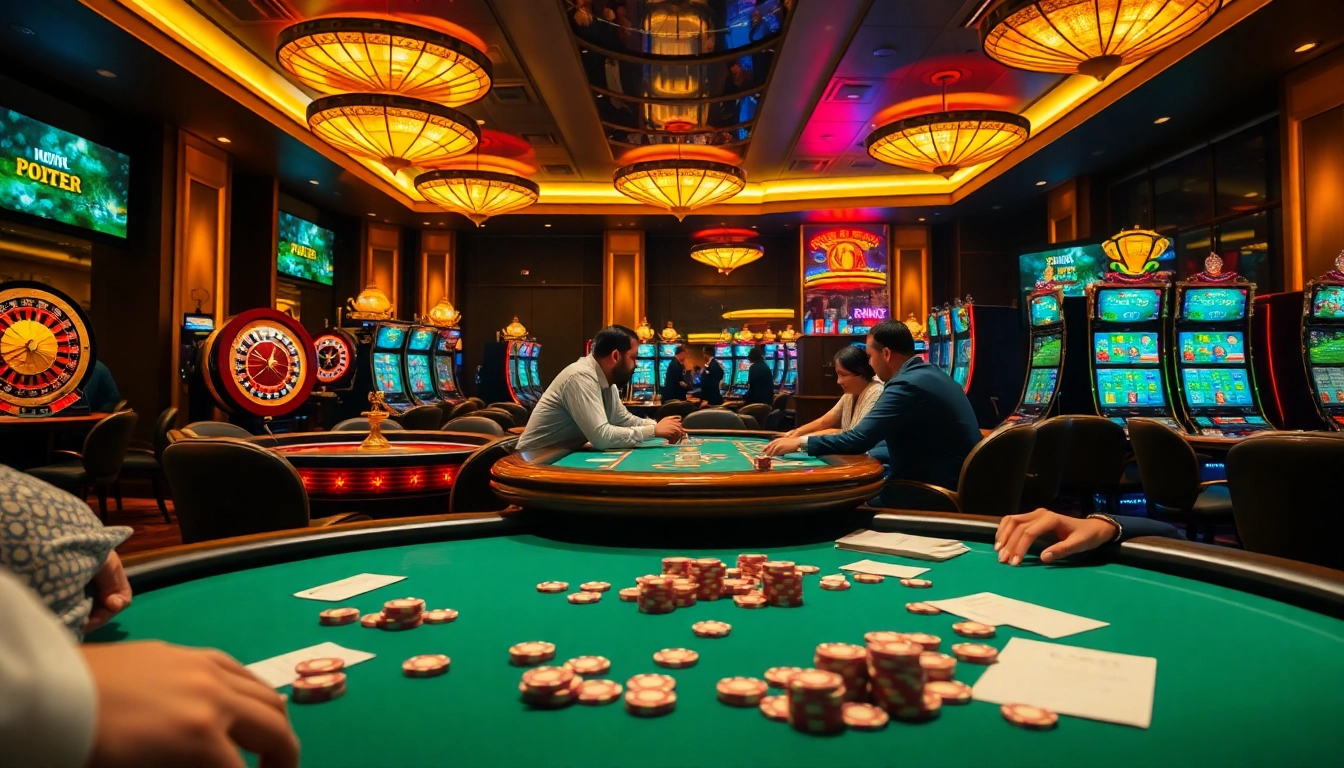 Experience the excitement of L567 casino gaming with vibrant tables and dynamic play.