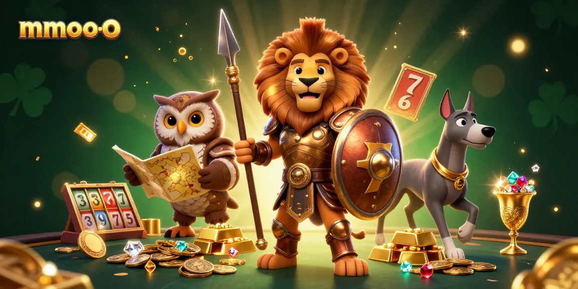 Experience the thrilling world of mmoo-o with our captivating casino illustration showcasing gaming excitement and rewards.