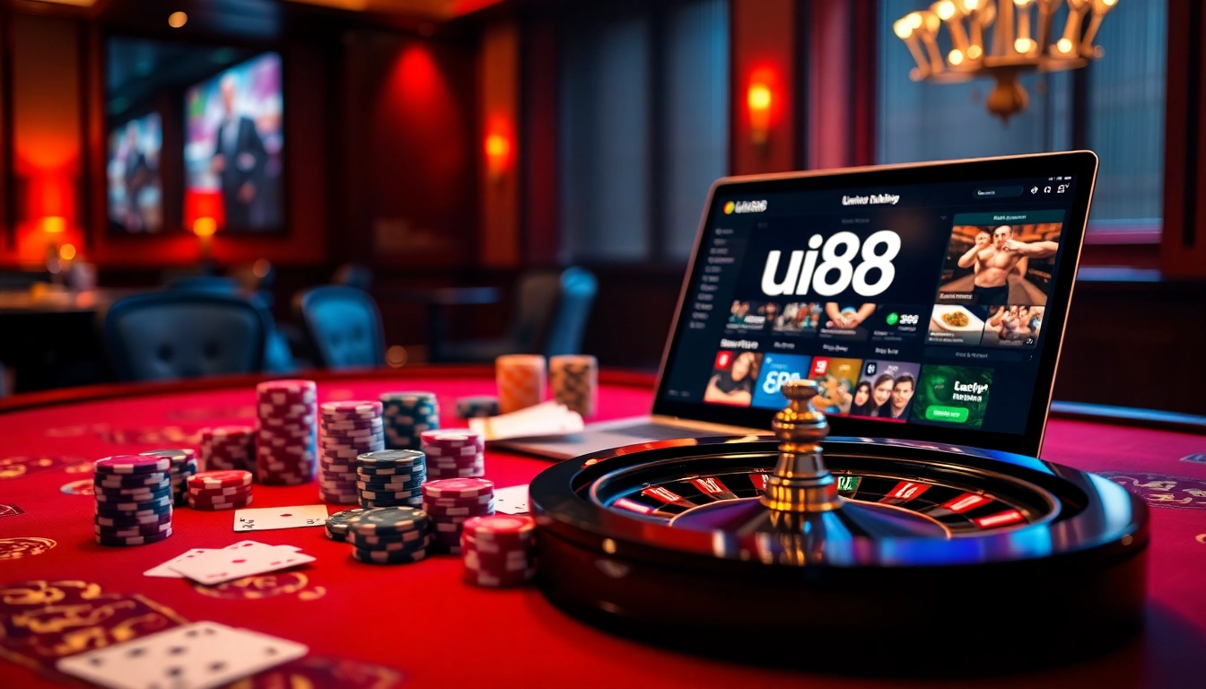 Experience the thrill of online betting at uu88 with vibrant casino elements and engaging gameplay.