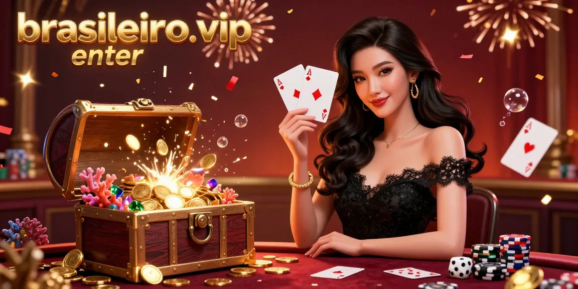 Engage with brasileiro.vip enter at this vibrant casino scene featuring elegant gameplay elements and opulent designs.