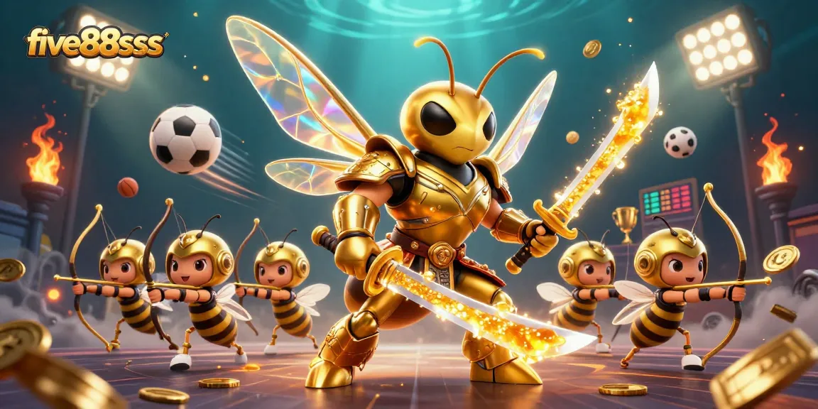 Experience the excitement of five88sss with engaging sports betting action and vibrant casino elements.