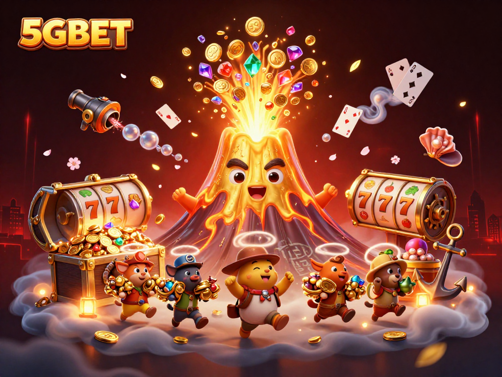 Experience exciting gameplay with 5GBET's vibrant slots and treasure-filled adventure.