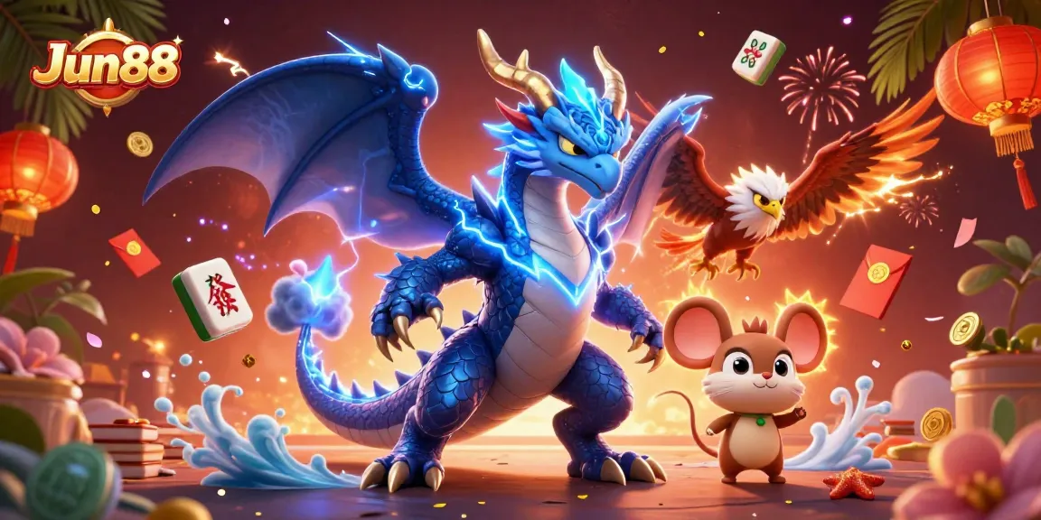 Experience thrilling wins at Jun88 with dynamic gaming action and vibrant casino elements.
