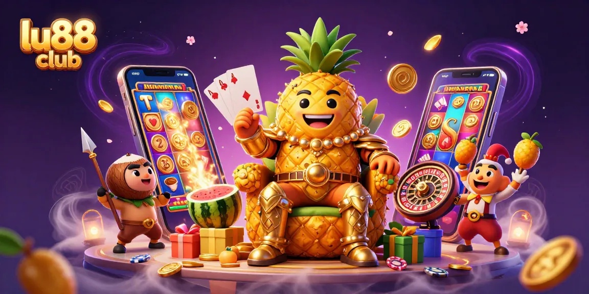 Experience thrilling gameplay at lu88 club with a magical scene of golden characters and exciting gaming elements.