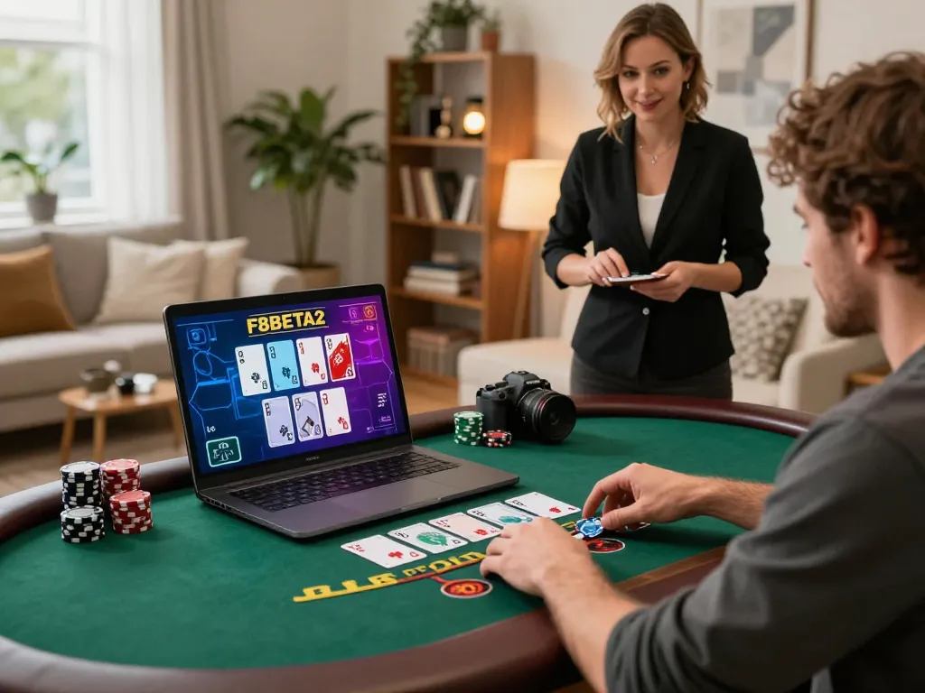 Engaging online gaming experience with F8BETA2 live dealer blackjack at home