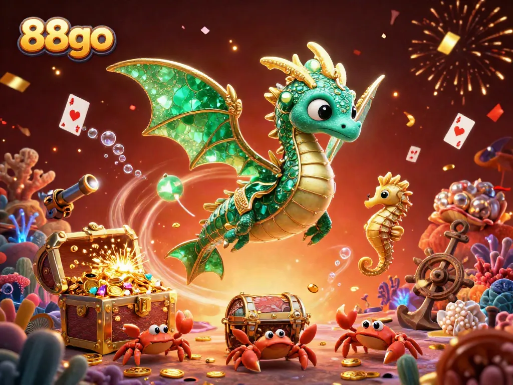 Experience thrilling gameplay with 88go's exciting casino atmosphere, featuring rich treasures and vibrant visuals.