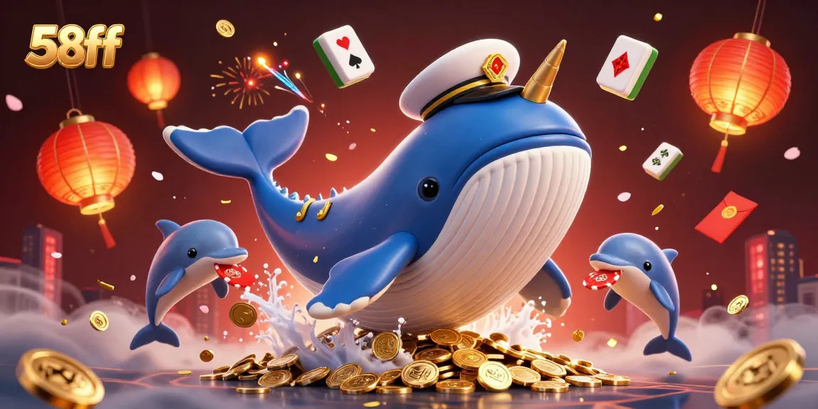 Experience thrilling winnings at 58ff, showcasing a dynamic casino scene packed with action.