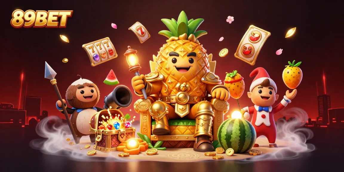 Experience thrilling gameplay at 89BET with vibrant casino elements and exciting characters.