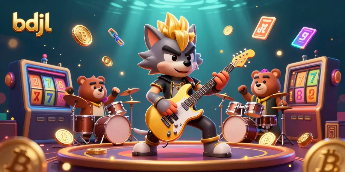 Engage with thrilling gaming at bdjl featuring vibrant 3D characters in an energetic casino scene.