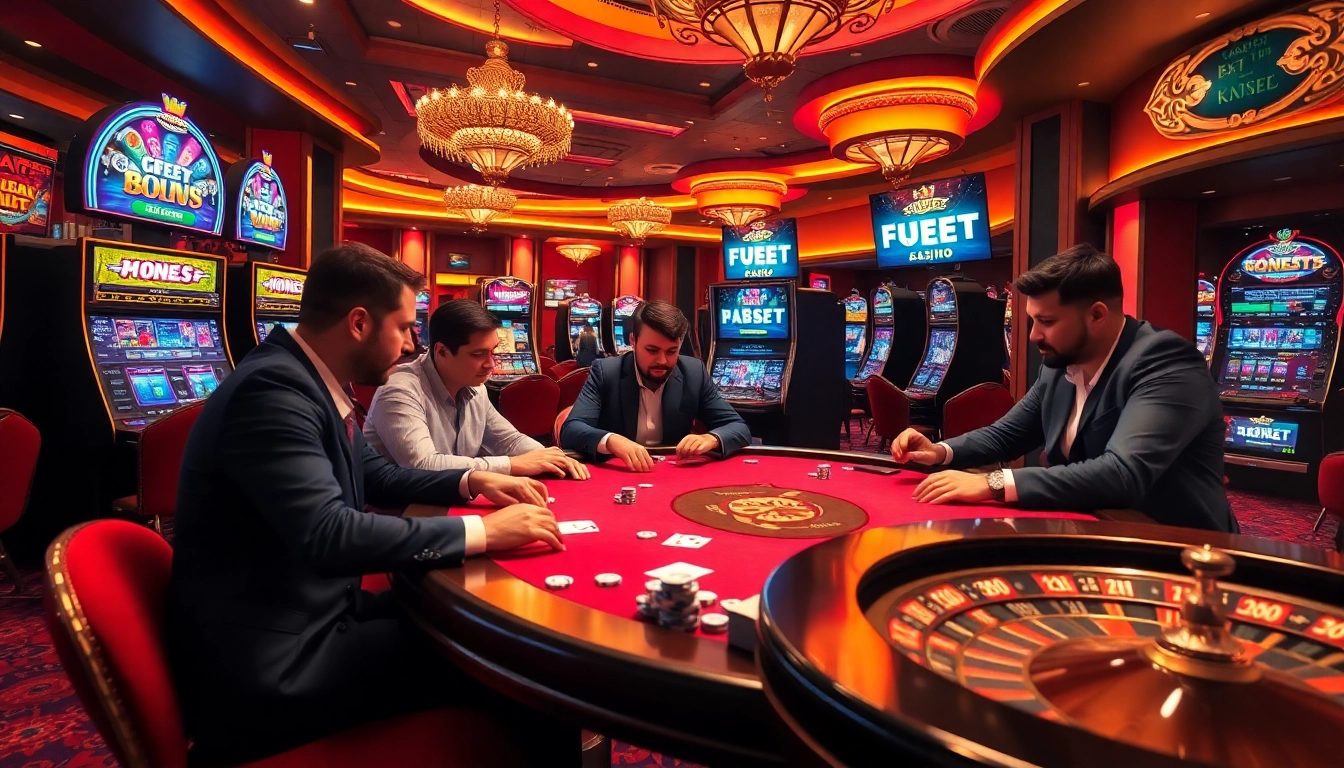 Engage in thrilling poker at https://five88.monster/, surrounded by luxury casino ambiance and excitement.