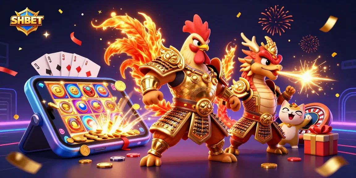 Experience thrilling gameplay at SHBET with vibrant 3D characters and exciting casino elements