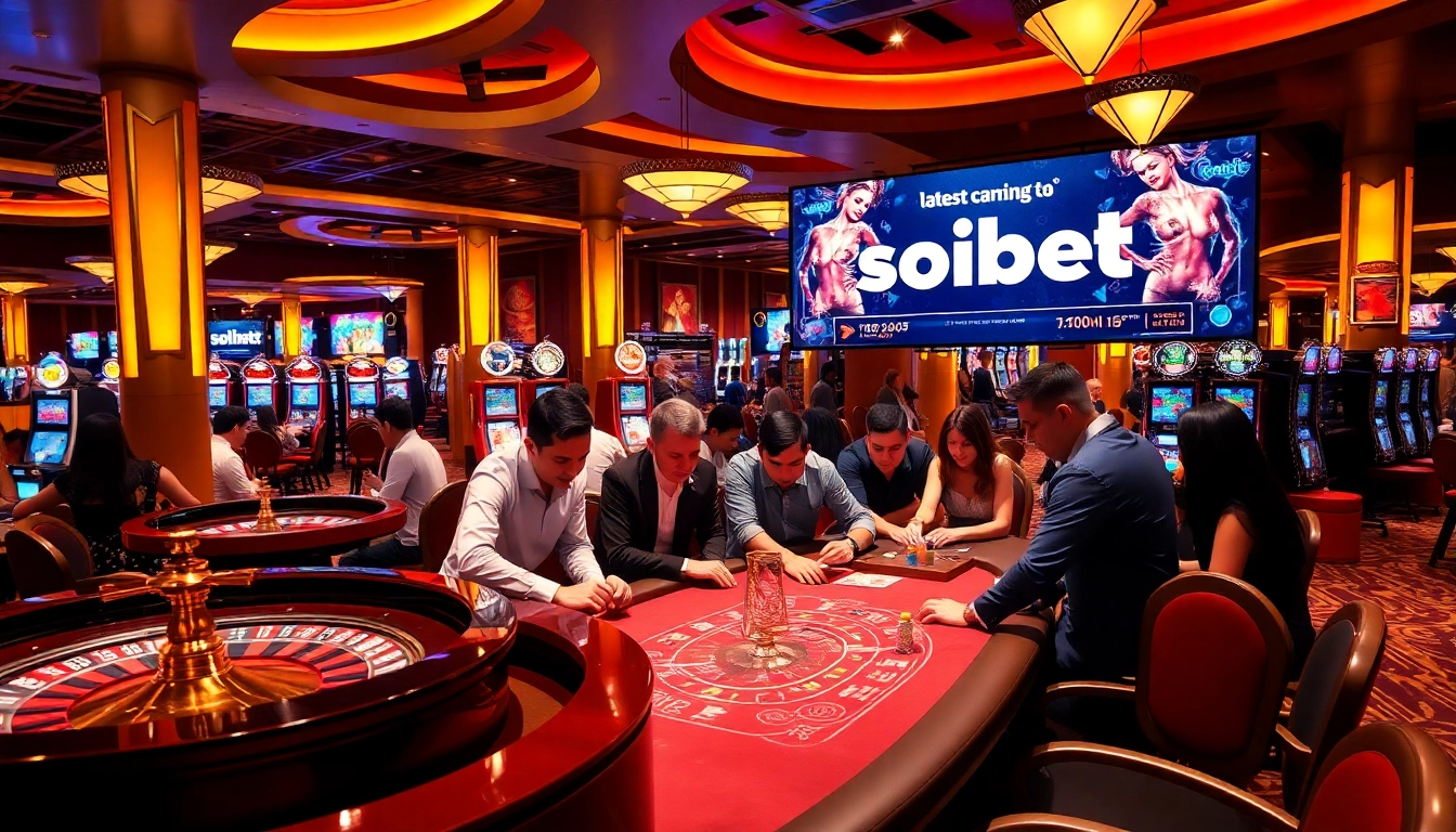Experience the thrill of "ทางเข้า soibet ล่าสุด" with vibrant casino games and engaging players.