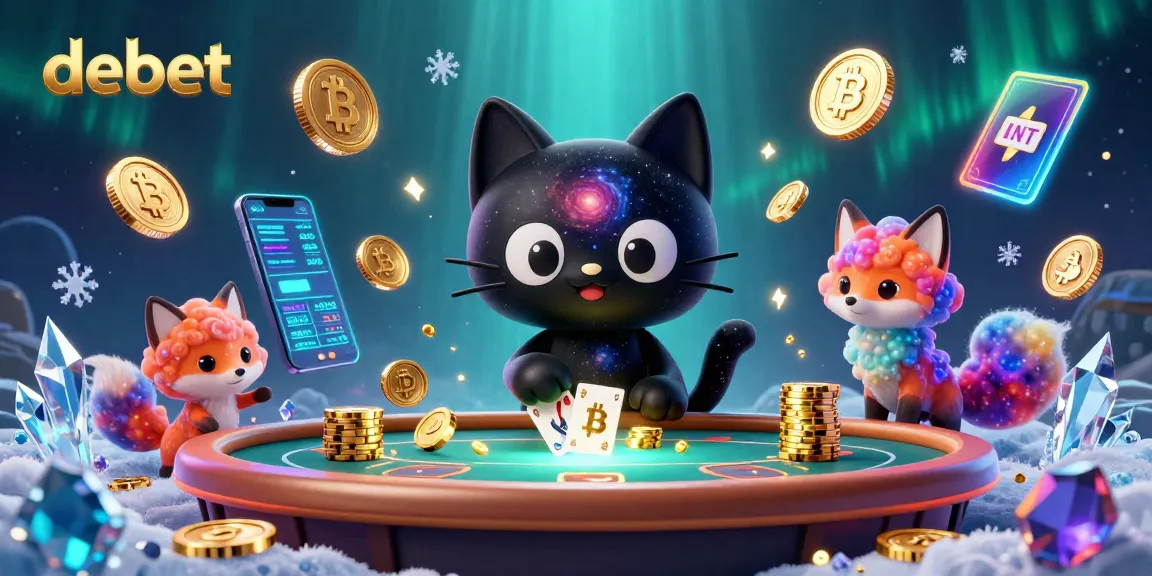 Engage with the cosmic casino scene where debet leads exciting adventures in cryptocurrency gaming.