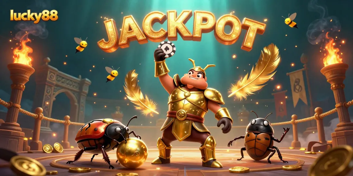 Engage in winning strategies at lucky88 with a celebratory scene of victory and excitement.