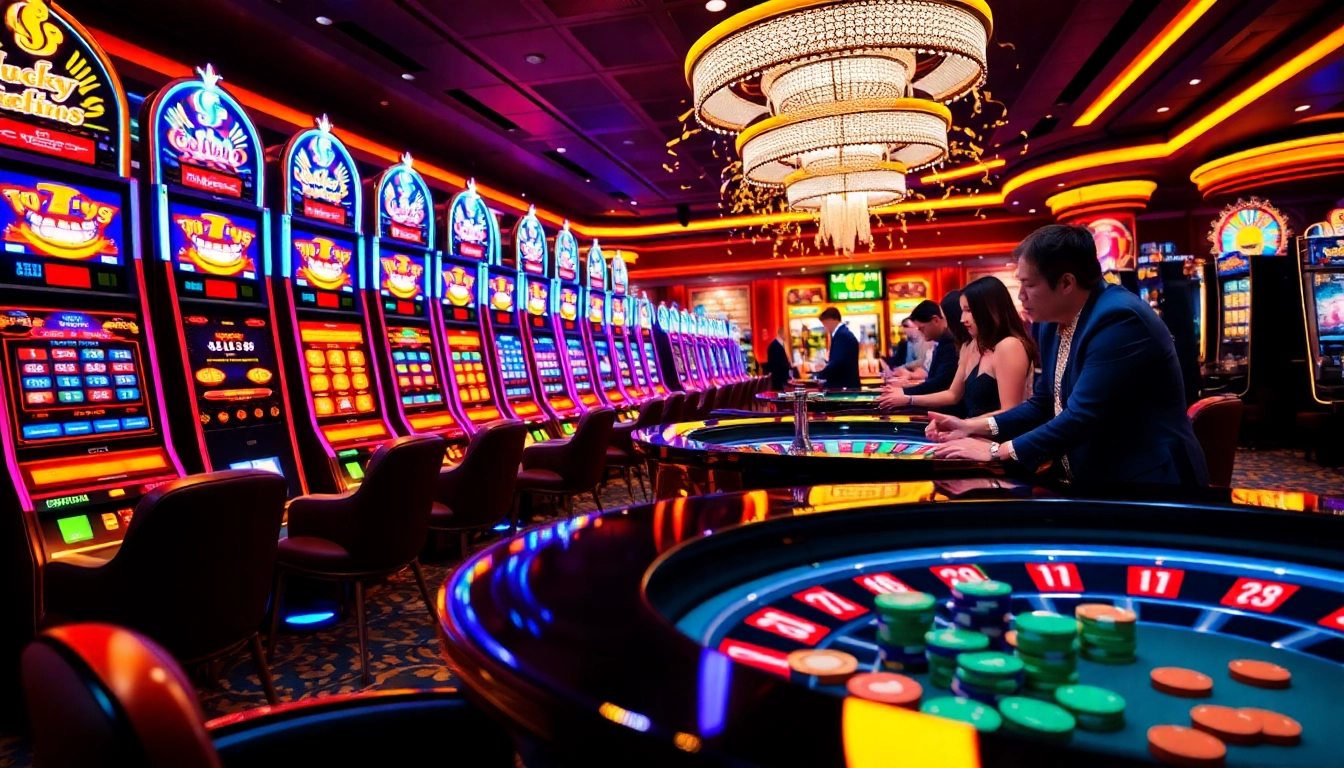 Experience thrilling wins at https://lucky88.bike/ with vibrant slot machines and luxurious casino atmosphere.