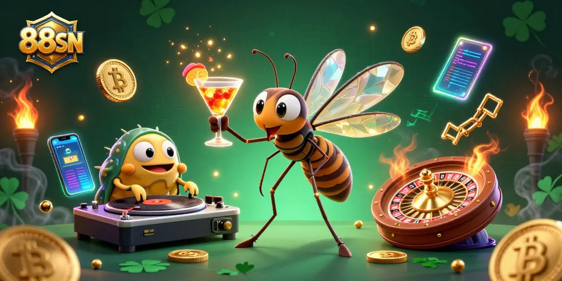 Spin and win with 88SN in an exciting 3D casino world filled with vibrant elements.