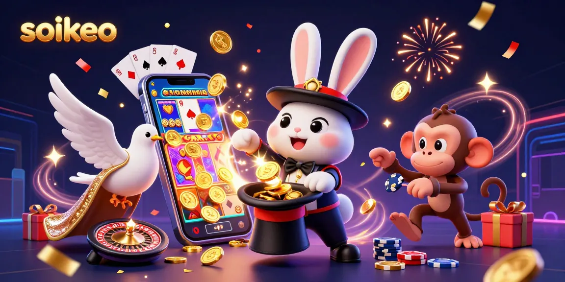 Engage in winning strategies and jackpot excitement with soikeo's immersive slot gaming experience.