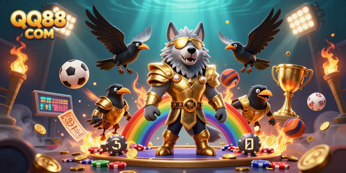 Engage with QQ88 COM’s premium sports betting experience, featuring Odin and mythological characters.