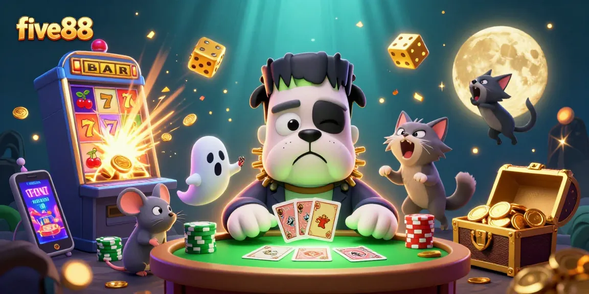 five88 transforms the gaming experience with lively characters, casino action, and a jackpot burst.